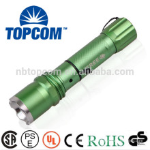 led rechargeable battery police flashlight